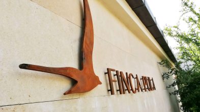 Letras decorativas de acero corten